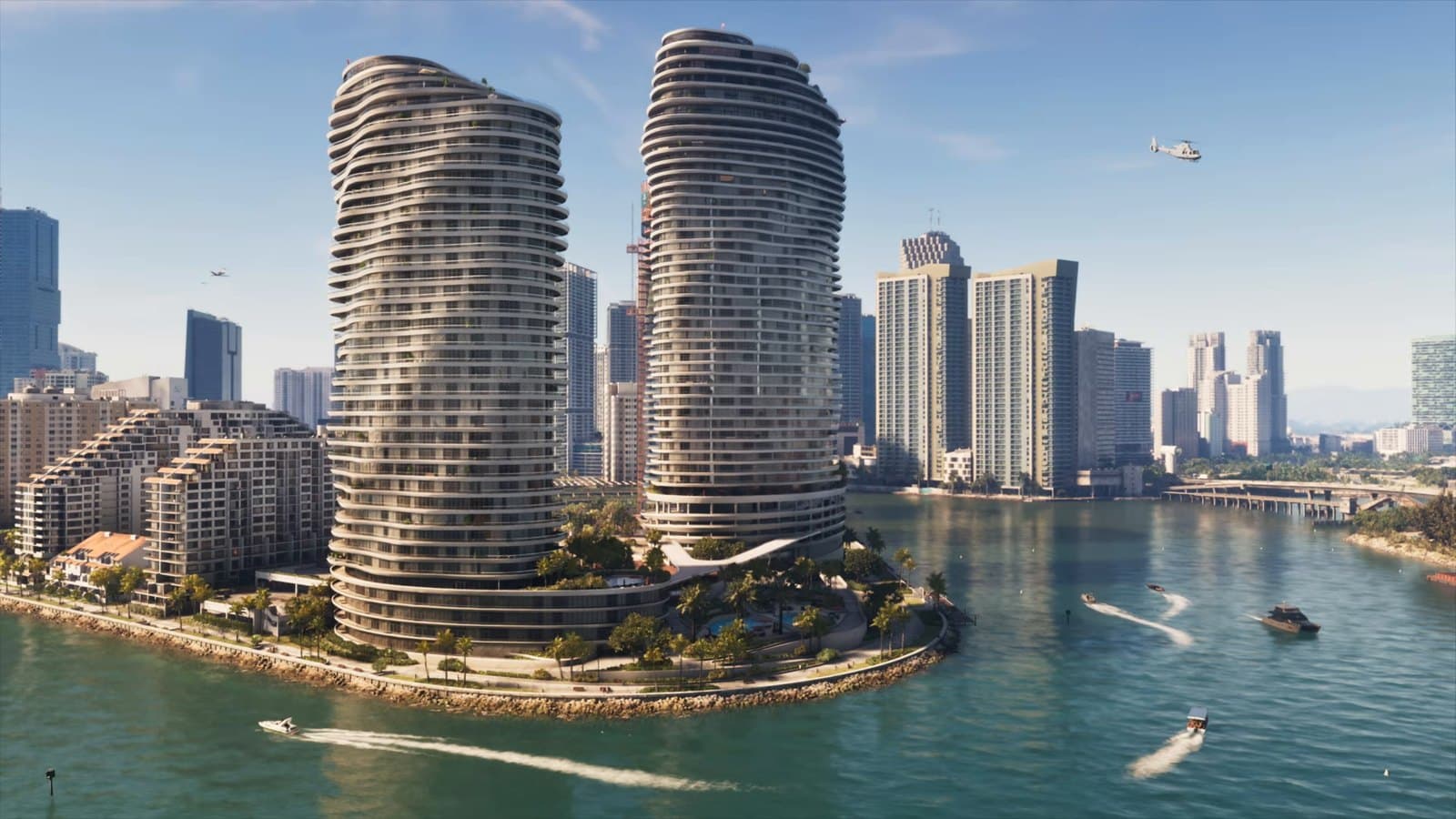 The Pagasi residences on the Vice City waterfront